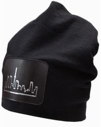 Laura Daili - Cityscape Wool Blend Beanie - Lyst