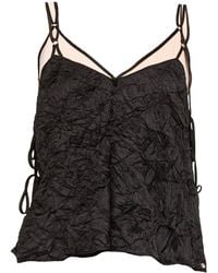 Nissa - Crinkle-Effect Top - Lyst