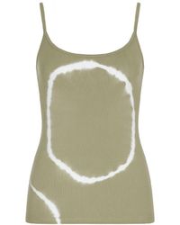 Conquista - Tie-Dye Jersey Cami Top – Viscose & Elastane - Lyst