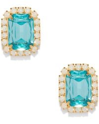 The Pink Reef - Gem Stud - Lyst