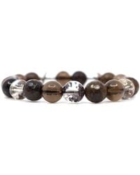 Shar Oke - Bronzite, Smoky Quartz & Lodolite Bracelet - Lyst