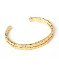ARMS OF EVE - Elodi Gold Cuff Bracelet - Lyst