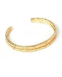 ARMS OF EVE - Elodi Gold Cuff Bracelet - Lyst
