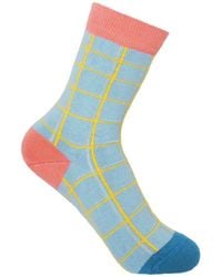 Peper Harow - Made in England - Grid Socks – - Lyst