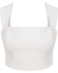 Maan Istanbul - Strap Zippered Bustier - Lyst