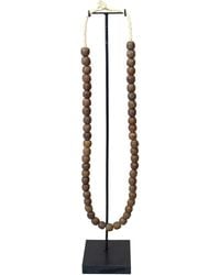 Botanical Boys - Ghana Glass Beads Necklace - Lyst