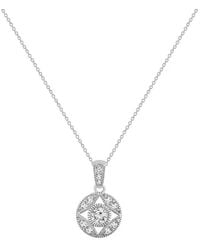 Diamonbliss - Marilyn Monroe Vintage Round Pendant Necklace - Lyst