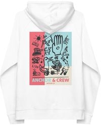 Anchor and Crew - One Moon Safari Editions Organic Cotton Hoodie - Lyst