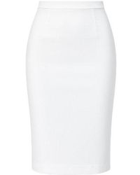 Conquista - Fitted High-Waisted Pencil Skirt - Lyst