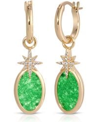 Leeada Jewelry - Aurora Drop Earrings - Lyst