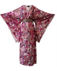 Byvinnik - Bohémienne Sequin Kimono Robe - Lyst