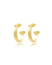 Ece London - The Ionic Hoop Earrings - Lyst