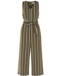 women's olive jumpsuit