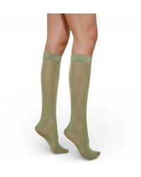 HIGH HEEL JUNGLE by KATHRYN EISMAN - Glitterati Tall Socks - Lyst