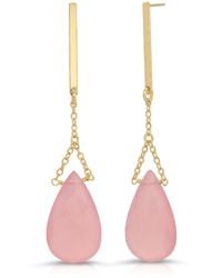 Heather Hawkins Jewelry - Hold On Faceted Gemstone Post Back Cocktail Earrings - Lyst