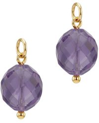 Jaredjamin - Faceted Quartz Earring Charms - Lyst