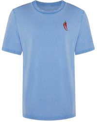 INGMARSON - Chilli Embroidered Organic Cotton T-Shirt - Lyst