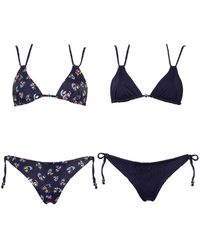 Aulala Paris - Aulala X Percheye Reversible Bikini Macaron - Lyst