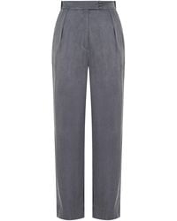 Femponiq - Viscose & Cupro Blend Pants - Lyst