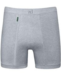 Zd - Zero Defects - Helios Fly Front Boxer Egyptian Cotton - Lyst