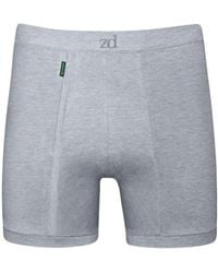 Zd - Zero Defects - Helios Fly Front Boxer Egyptian Cotton - Lyst