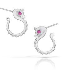 Seth Michael Studio - Mini Quail Earrings - Lyst