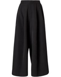 LIA ARAM - Wrap-Around Cropped Trousers - Lyst