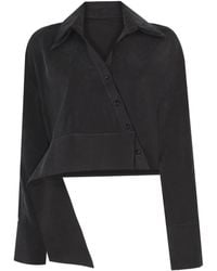 Mirimalist - Flow Cupro Shirt - Lyst