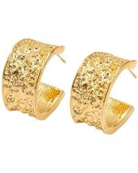 Uchi and Soto - Kin Molten U&S Hoop Earrings - Lyst