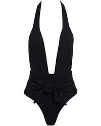 Montce - Rib Tropez Tie-Up One-Piece - Lyst