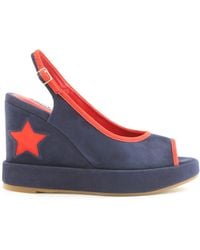 Rosamund Muir London - Davinia & Suede With Star Wedges - Lyst