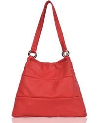 Owen Barry - Leather Shoulder Bag Marlowe Chilli - Lyst