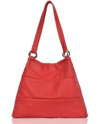 Owen Barry - Leather Shoulder Bag Marlowe Chilli - Lyst
