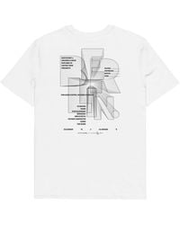 Anchor and Crew - Gustatory Berlin Coffee Scene Organic Cotton Embroidered T-Shirt - Lyst