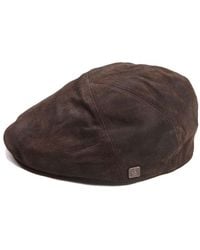 Dasmarca Hats - Alex Suede Leather Cap For - Lyst