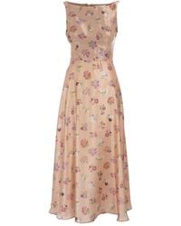 Sofia Tsereteli - Royal Sunset Silk Gown - Lyst