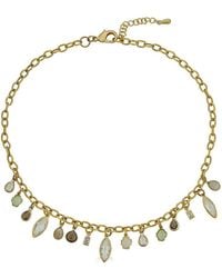 Loni Paul Jewelry - Single Strand Gemstone Charm Necklace - Lyst