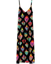 Aloha From Deer - Mexican Hearts Maxi Dress - Lyst