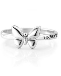 Unaloe - Butterfly Ring - Lyst