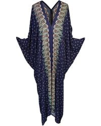 Jennafer Grace - Kinsley Paisley Border Caftan - Lyst