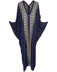 Jennafer Grace - Kinsley Paisley Border Caftan - Lyst