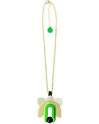 Gissa Bicalho - Acrylic Handmade Necklace Chain Lilium - Lyst