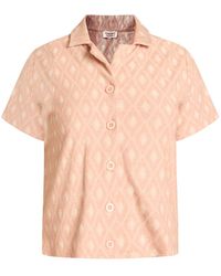 Known Supply - Terry Cotton Button Up Shirt - Lyst
