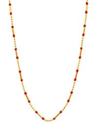 1610Istanbul - Istanbulite Enamel Chain Necklace - Lyst