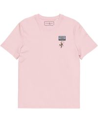 Anchor and Crew - Cotton Cassette Monkey Organic Cotton Embroidered T-Shirt - Lyst