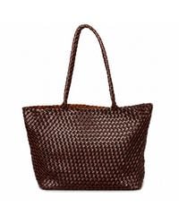 Rimini - Vegan Leather Weaving Shopping Bag 'Betty' - Lyst