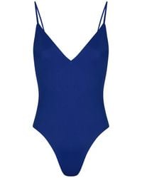 Pianella's - Love Story V-Neck One-Piece Swimsuit – - Lyst