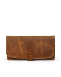Hides Leather Co. - Leather Trifold Wallet - Lyst