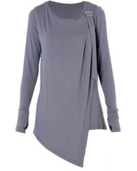 Metamorph - Asymmetric Long Sleeve Top - Lyst