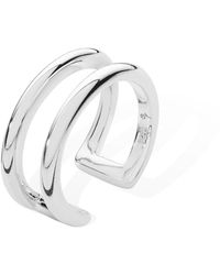 Lucy Quartermaine - Solid Sterling Art Deco Ear Cuff - Lyst